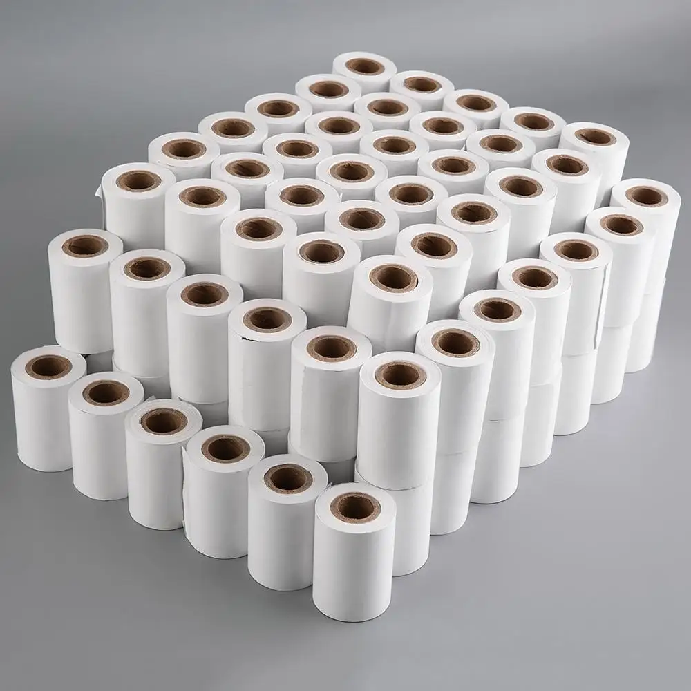 

Professional 100 Rolls 57x40mm Thermal Paper Credit Card PDQ Streamline Machine Receipt Clear and Faster Printing