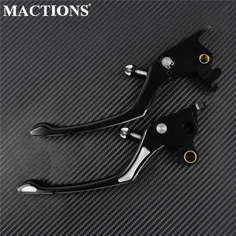 

Motorcycle CNC Brake Clutch Lever Fit For Harley Softail Deluxe CVO FLSTNSE Breakout Slim Heritage FLSTC Fat Boy Lo 2015-2017