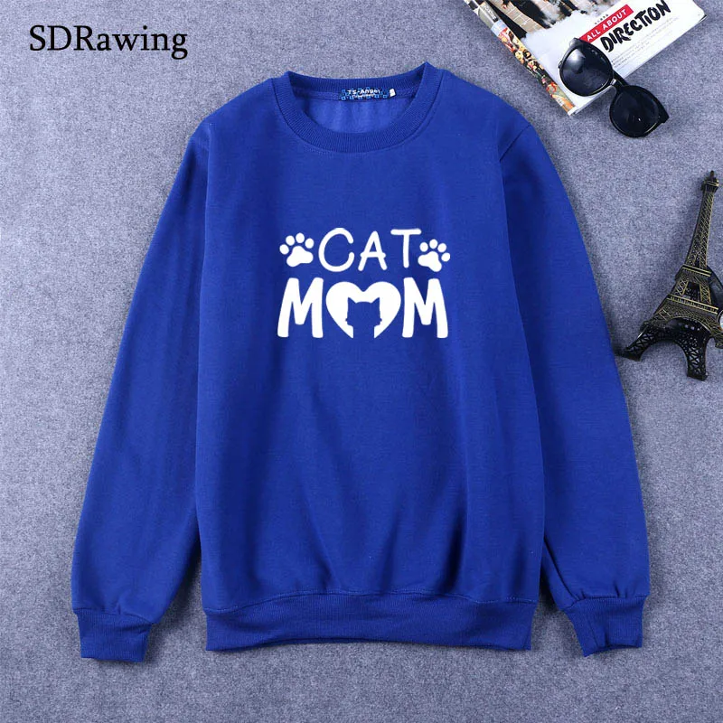  Dog mom print women's Sweatshirts Graphic Sweatshirts Women Clothingm Funny Sweatshirts Ladies tops