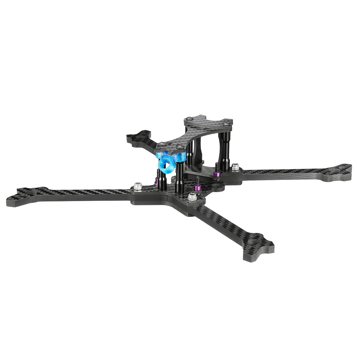 

URUAV NEX220 220mm 5 Inch Frame Kit 5mm Arm Thickness W/ Matek PDB-XT60 for RC Drone FPV Racing Multicopter DIY Body Parts