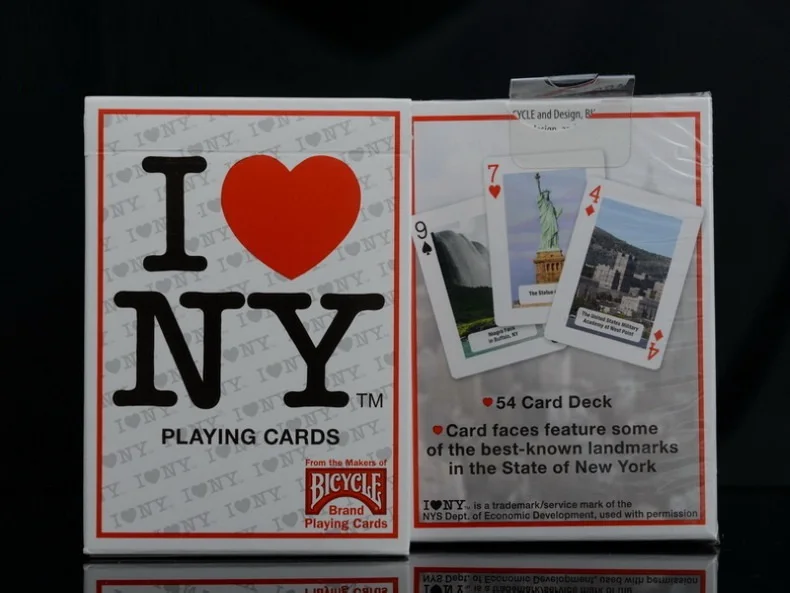 Bicycle I Love NY Playing Cards New York City America Tourist Souvenir Deck 