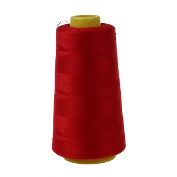 

Durable 3000 Yards Overlocking Sewing Machine Industrial Polyester Thread Metre Cones Color Polyester Sewing Thread