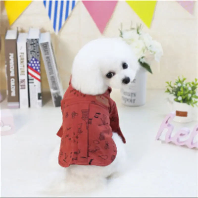 

Dog Clothes for Small Dog Dog Clothing Summer Hoody pet shirt Coat T-shirt Honden Kleding Dog Clothes