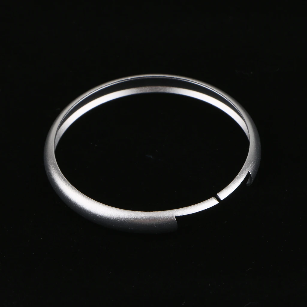 Aluminum Alloy 45mm Dia Car Key Trim Ring Rim Fit for BMW MINI Cooper New Design High Quality Aluminum Deco-Trim