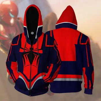 

Spider-man : Far From Home Quentin Beck Mysterio Cosplay Costumes Spider-Man Hoodies 3D printed men women hoodies Sweatshirts