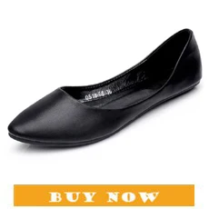 Genuíno Senhoras Cinta Fivela Sapatos de Sola Plana E098