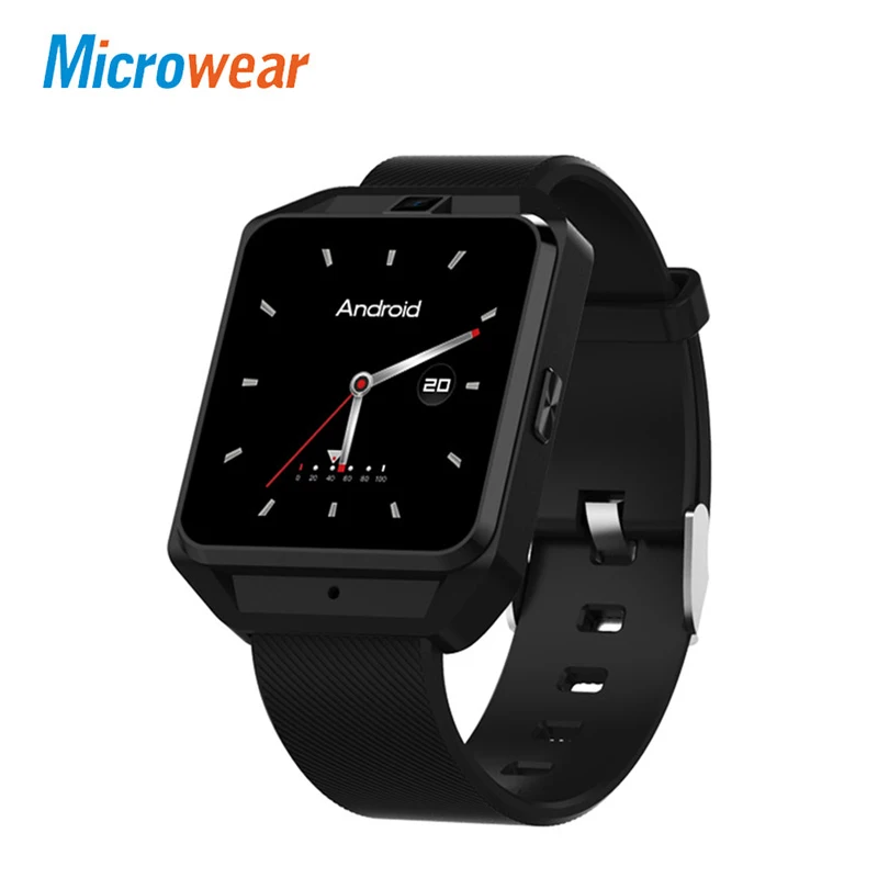 

Microwear H5 4G Smart Watch Android IOS Phone MTK6737 Quad Core 1G RAM 8G ROM GPS WiFi Heart Rate Smartwatchs Wristbands
