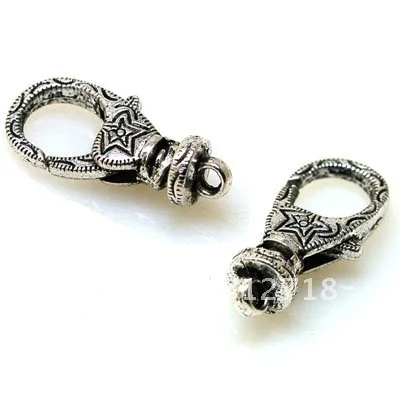

Clasp ,Classic Lobster Clasp 13*30mm,antique silver plated,Sold of 10 pieces (Min Order $20)