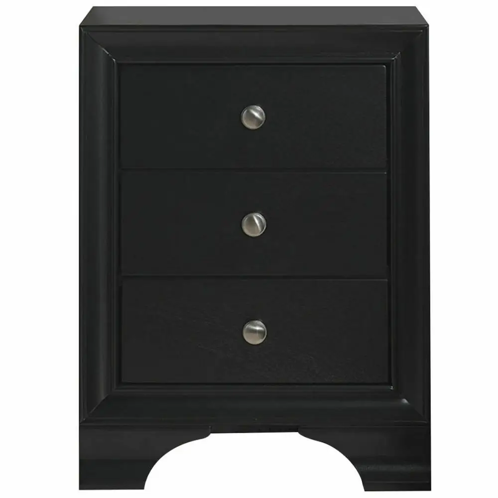 Giantex 3 أدراج منضدة نهاية بجانب أريكة طاولة جانبية USB شحن منافذ HW58982BK Giantex 3 أدراج منضدة نهاية بجانب أريكة طاولة جانبية USB شحن منافذ HW58982BK