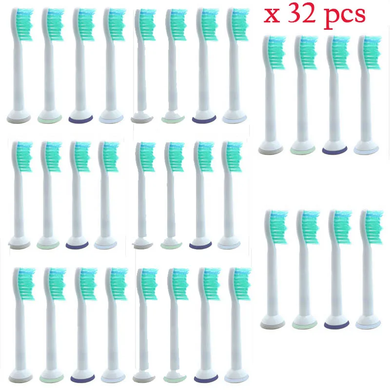 

12/16/20/24/28/32 Pcs Electric Toothbrush Heads Replacement Toothbrush Heads Brush Heads Suitable for Philips Sonicare P-HX-6014