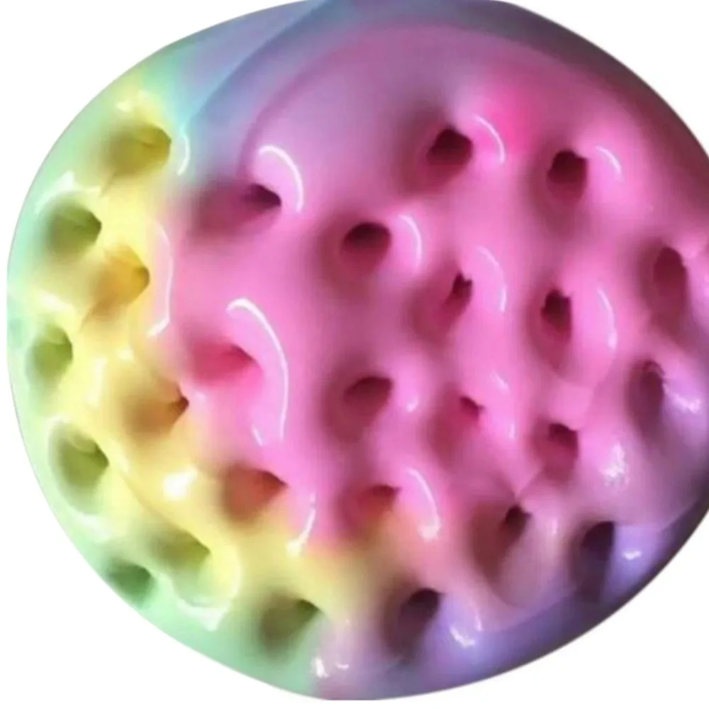 

6 Color New Rainbow Color Slime Plastic Interesting Slime Stress Relief Toy Interesting Toys Gift Kids Gift Anti Stress Slime