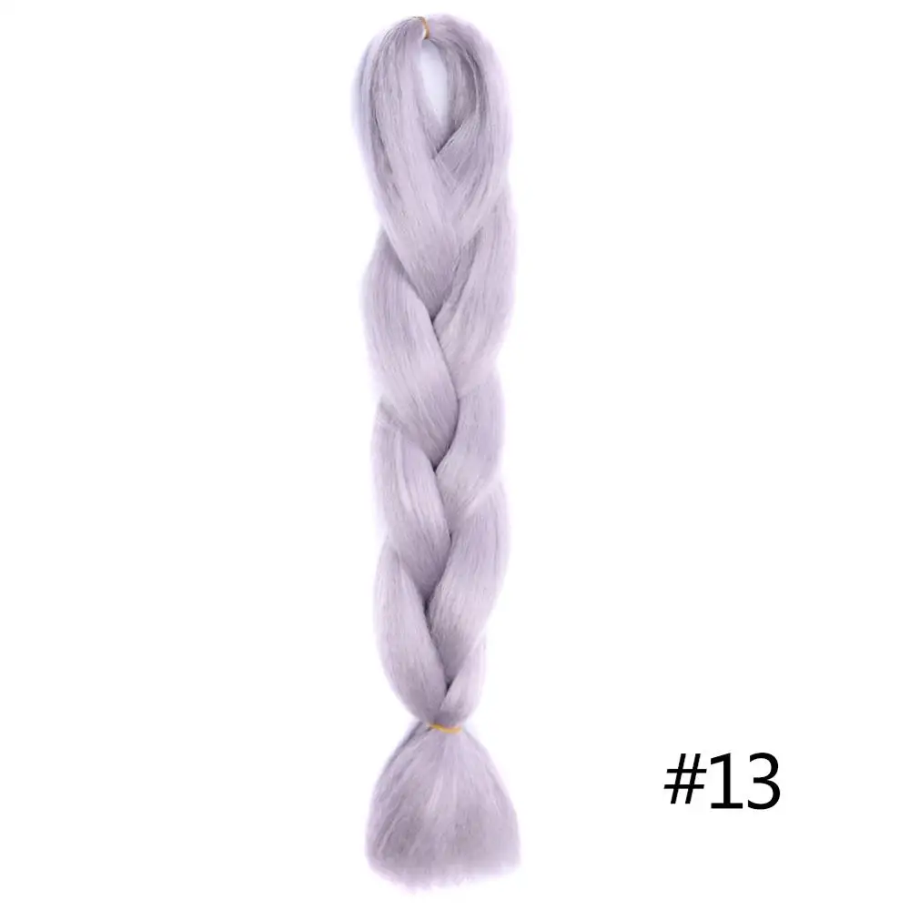 Chorliss 2"(65 см) 613TL. Голубой синтетические волосы для наращивания на крючках косички огромные косички Омбре плетение волос 100 г/упак. 1 шт - Цвет: P1B/27