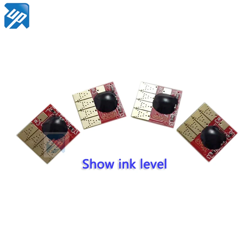

UP 4pcs Permanent chip compatible for hp950 951 950XL 951XL ink cartridge for hp8100 hp8600 Pro 8100 8600 printer free shipping