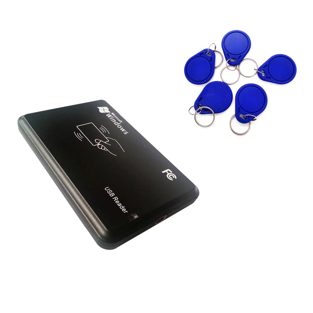 125 кГц RFID ID EM4100 EM4305 T5577 кард-ридер/Писатель/копир/программист Бесплатный