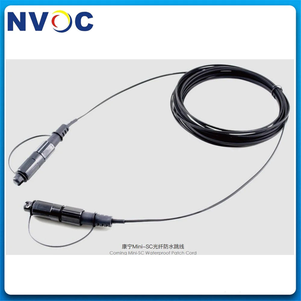 

IP67 Waterproof Outdoor Cor ning FTTH FTTA Mini SC/APC Fiber Optic Connector SingleMode Simplex Patch Cord for Huawei Equipment