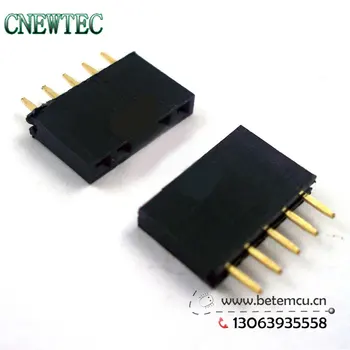 

100pcs 5PIN Single row 1x5T row needles socket mother row