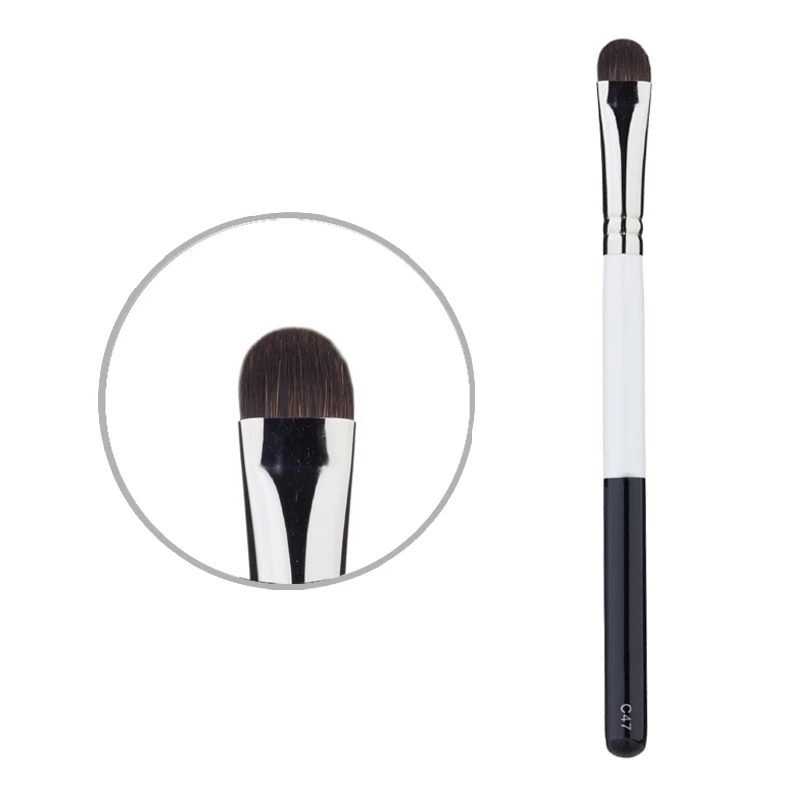 C47 профессиональный макияж кисть Eye Shadow Brush вручную в комплекте натурального