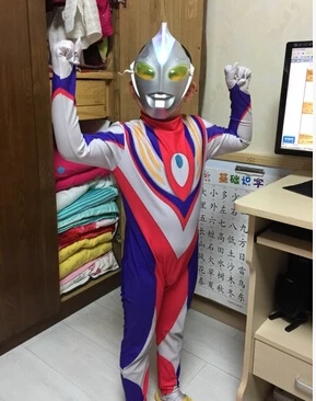 Фантазийный Детский костюм на Хэллоуин для маленьких мальчиков, карнавальный комбинезон из лайкры, костюм ультрамена с суперманом, игрушки в подарок