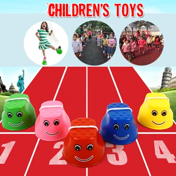 

2Pcs/Set Jumping Stilts Toy Walk With Wing Balance Shoes For Kids Amusement Kids Balance Training Toy Outdoor Game Adorable