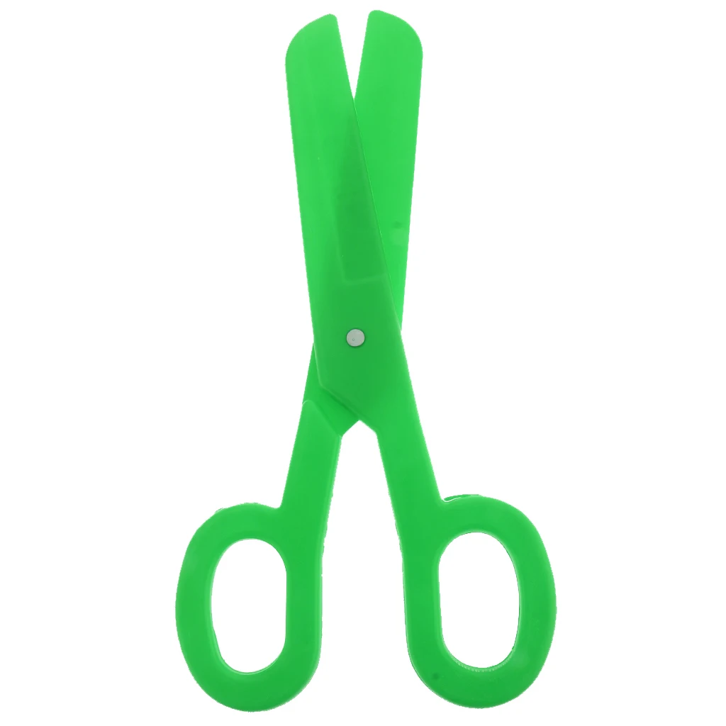 Funny Large Plastic Scissor Comedy Clown Fancy Dress Halloween Party Costume Prop, Yellow/Blue/Green/Red