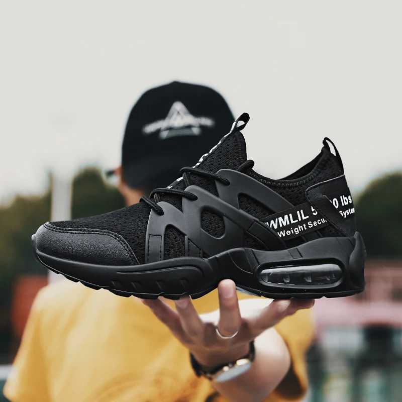 

GUDERIAN New Men Shoes 2019 Fashion Casual Shoes Men Lace-Up Breathable Sneakers For Men Sapatos Masculino Zapatillas Deportivas