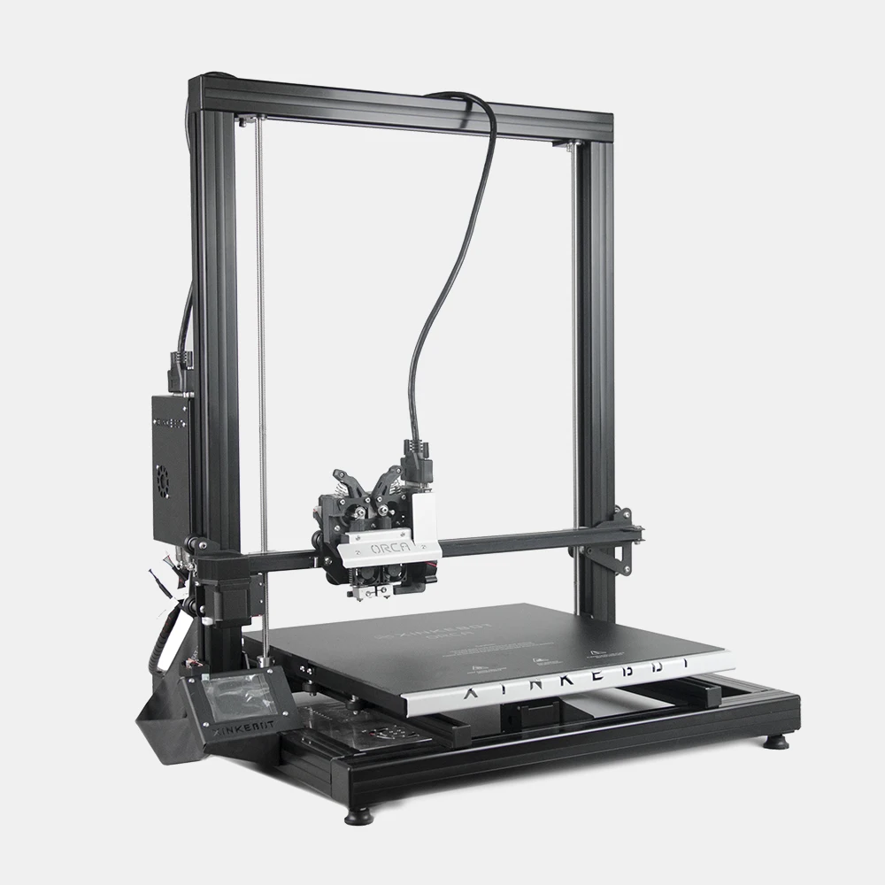 

Xinkebot Orca 2 Cygnus Large Size 3D Printer 400x400x500mm Build Area Direct Drive Head Aluminum Build Bed LCD Touch Screen