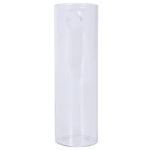 Цилиндрическая стеклянная настенная Ваза бутылка для украшения растений цветов