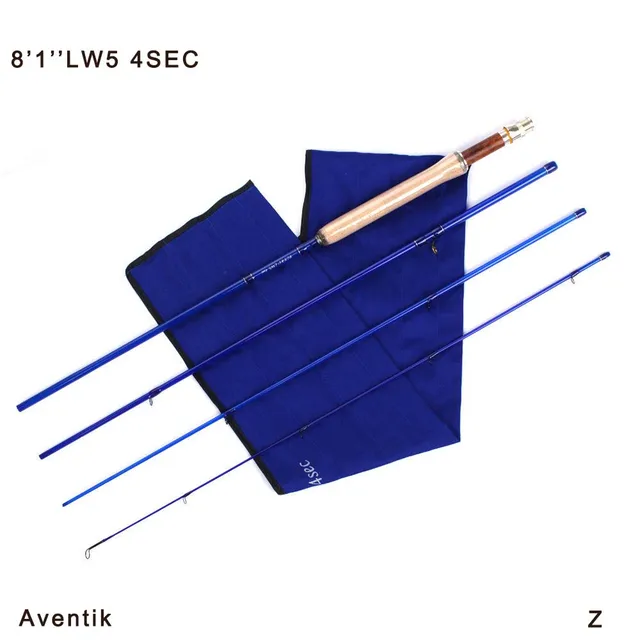 Aventik Fiberglass Fly Rod Ultra Light Medium Action 4section With
