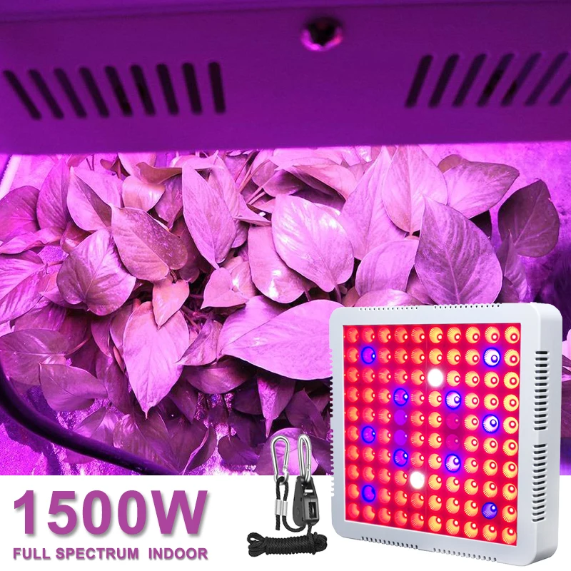 2000 Вт Таймер полный спектр светодиодный светильник для выращивания растений в помещении 100 светодиодный садовый тент цветочное растение лампа Fitolampy Fito Phyto