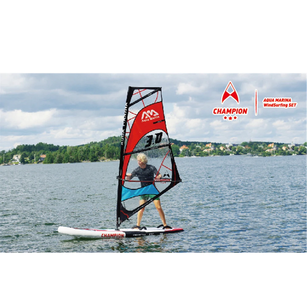 Парусная доска Aqua Marina Champion 9Ə &quotBT S300 для катания на ветровом стекле надувная