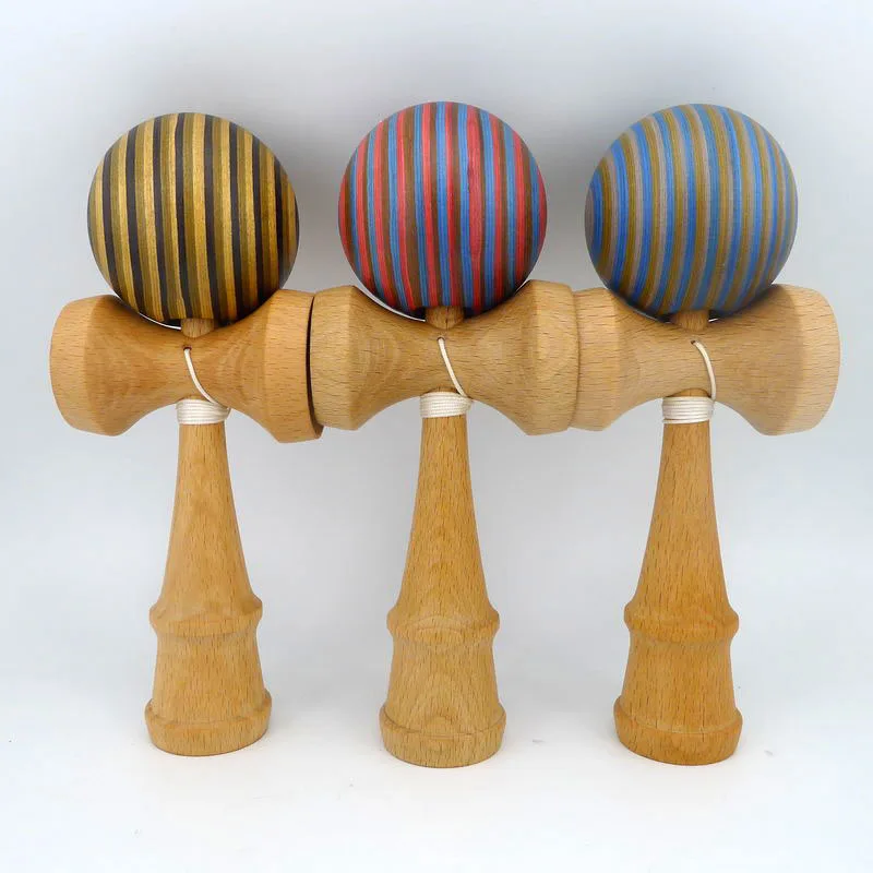 Восковое масло многослойное Kendama 3 цвета на выбор Spectraply неокрашенное 18 см