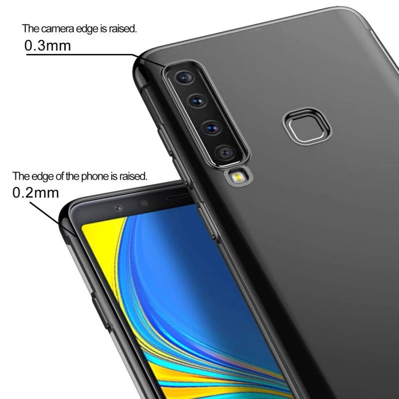 Покрытие чехол для Samsung Galaxy A9 A7 A8 Plus A6 plus A9S 2018 силиконовый A5 A3 2017 2016 чехол|Бамперы| |