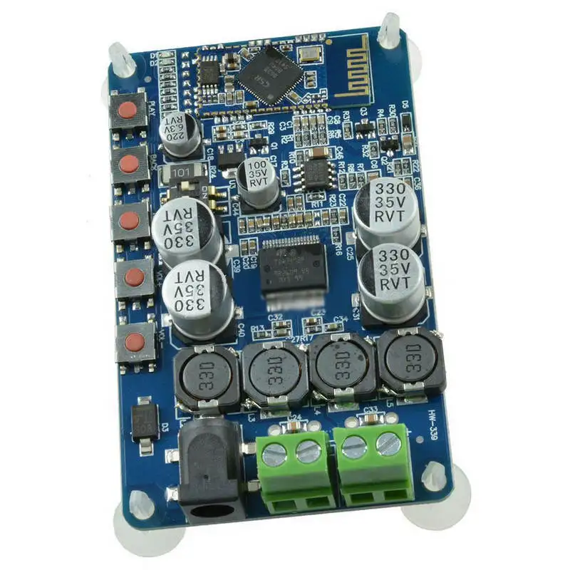 TDA7492P Amplifier Board 2X50W Bluetooth 4.0 Audio Receiver Amplifier Module + Case