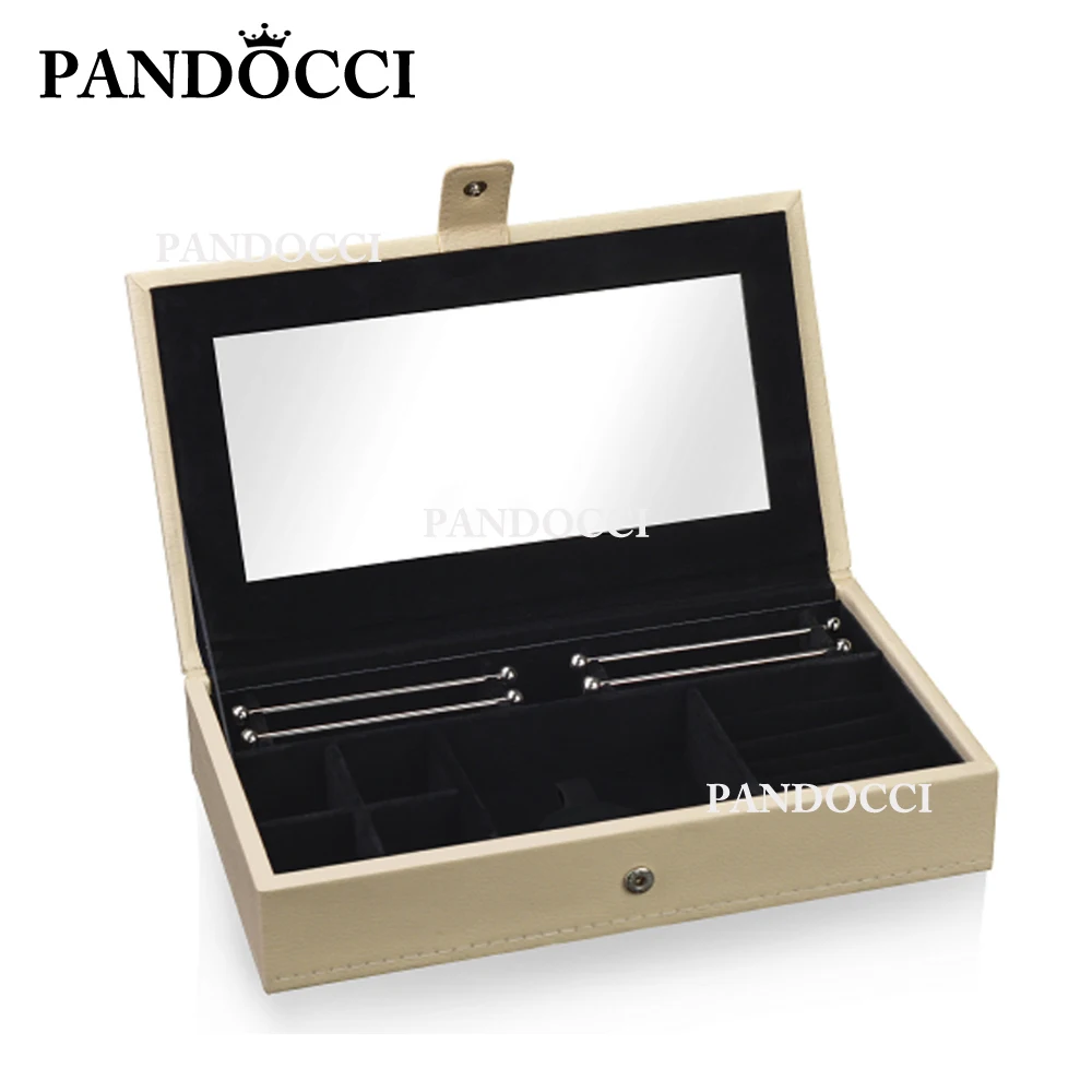 

PANDOCCI Simple and Gorgeous Jewelry Multi-function Box, Please Protect Your Jewelry Original Brand Peripheral Products