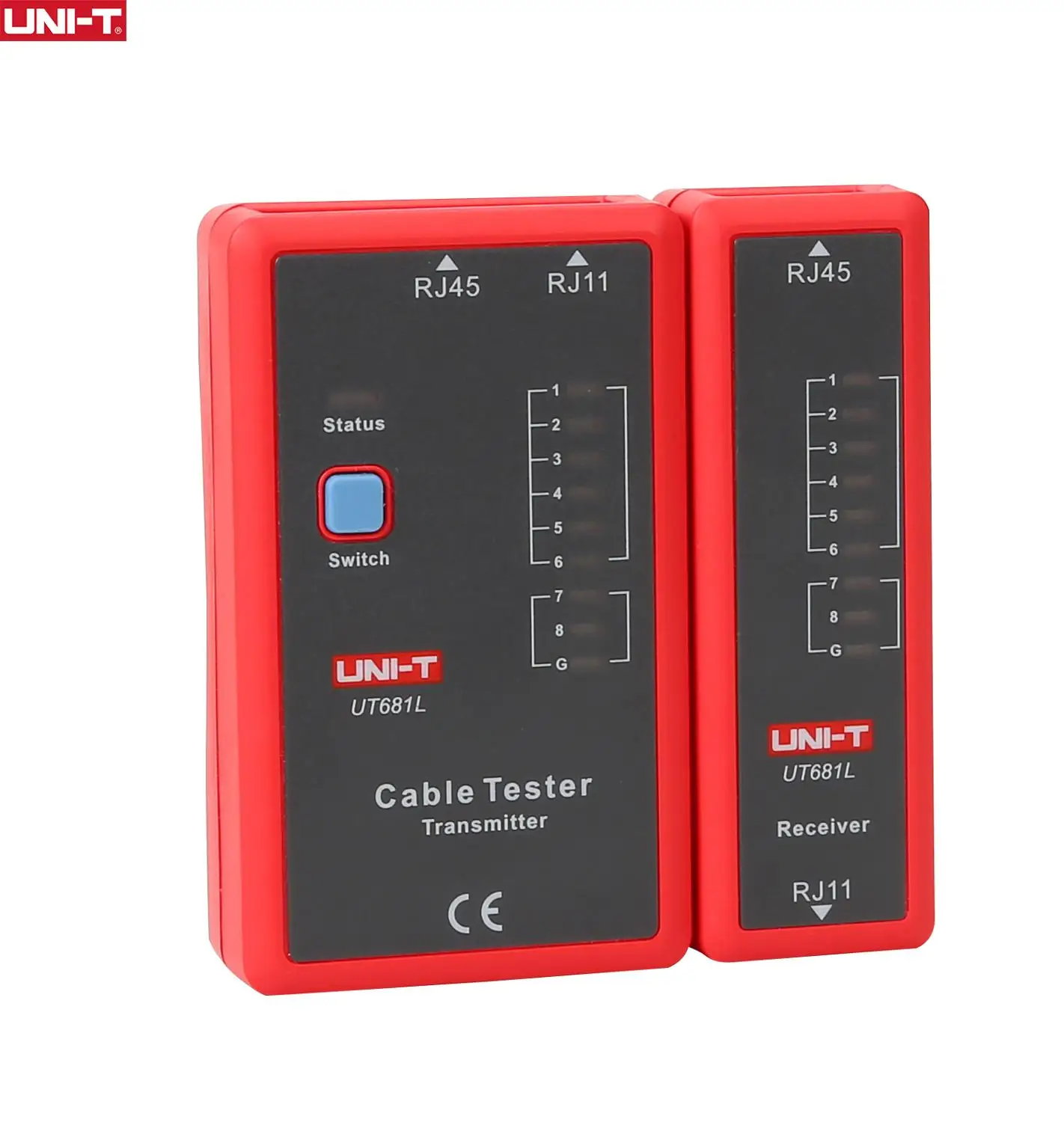 UNI-T UT681L HDMI كابل اختبار LAN السيارات شبكة LED اختبار إيثرنت الهاتف BNC HDMI إصلاح أداة