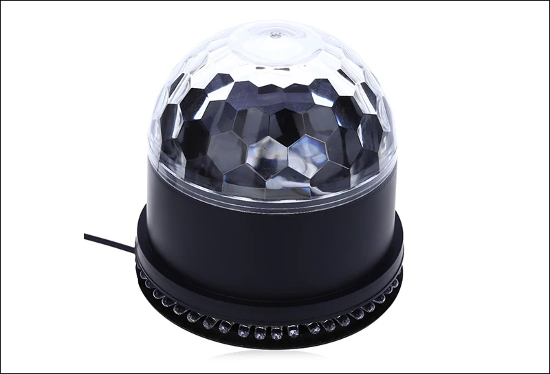 DJ Light Mini Disco Magic Ball Stage Lighting Digital LED RGB Crystal (8)