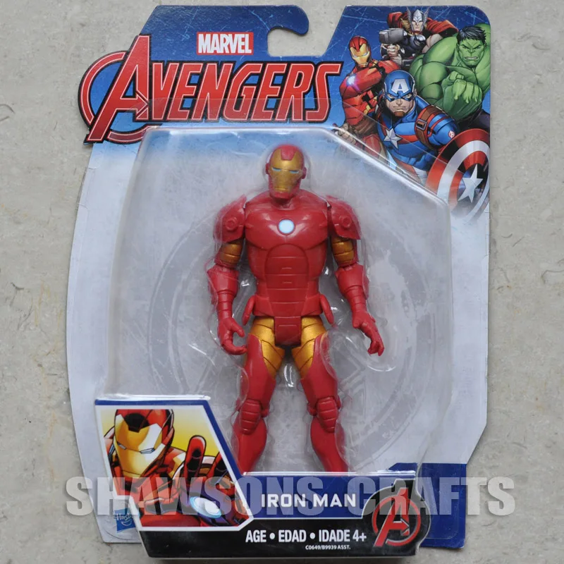 Avengers Action Figure Toys Iron Man 6 Comics Super Hero Series Doll Avengers Action Figure Toys Iron Man 6 Comics Super Hero Series Doll