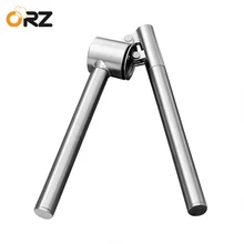 ORZ Stainless Steel Garlic Presses Long Handle Ginger Crusher Peeler Chopper Kitchen Gadgets Cooking Tools Garlic Grinder