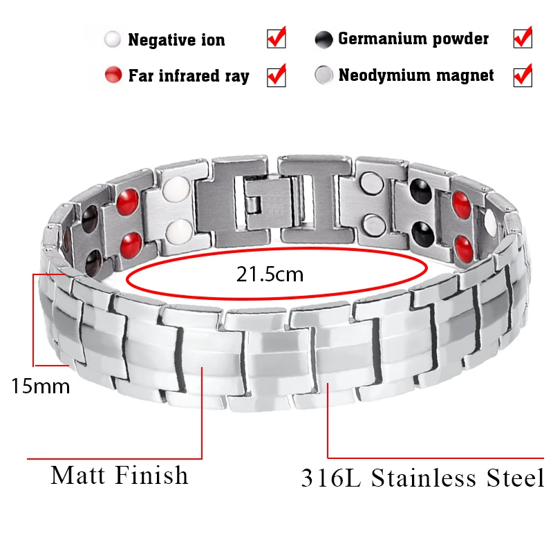 10141Magnetic Bracelet Details _1