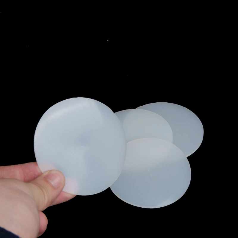 

diameter 30mm/40mm/50mm/60mm/70mm/80mm/90mm High Quality milky white Silicone Rubber Sheet For heat Resist Cushion