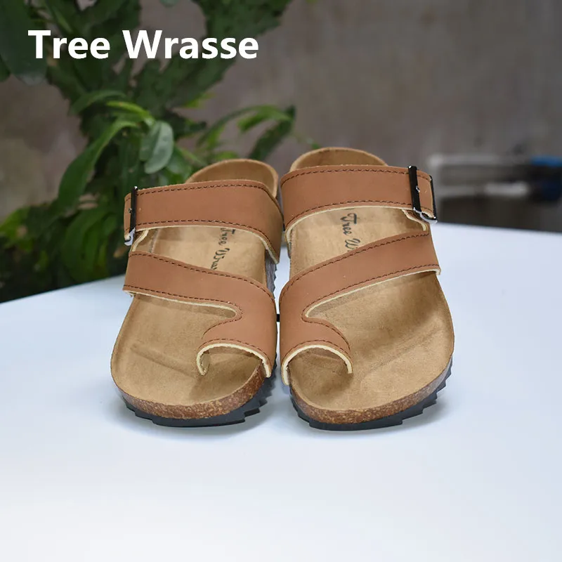 Tree Wrasse/детские сандалии новый стиль обувь из пробковой резины для мальчиков и