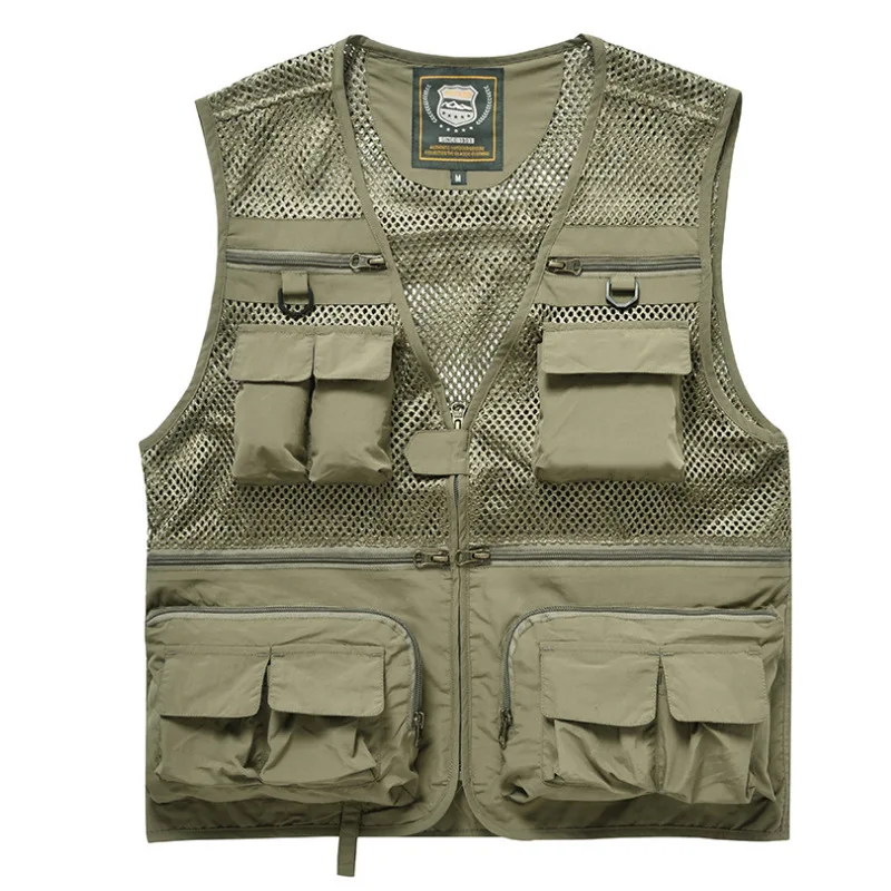 New Arrival Multi pockets Photography Cameraman Vest 68in Vests & Waistcoats from Men's