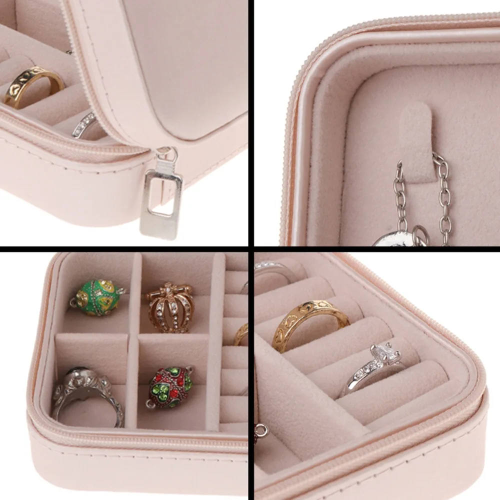 original women makeup bags Jewellery box organizer mini Jewel storage case travel portable cosmetic bag makeup tool kits