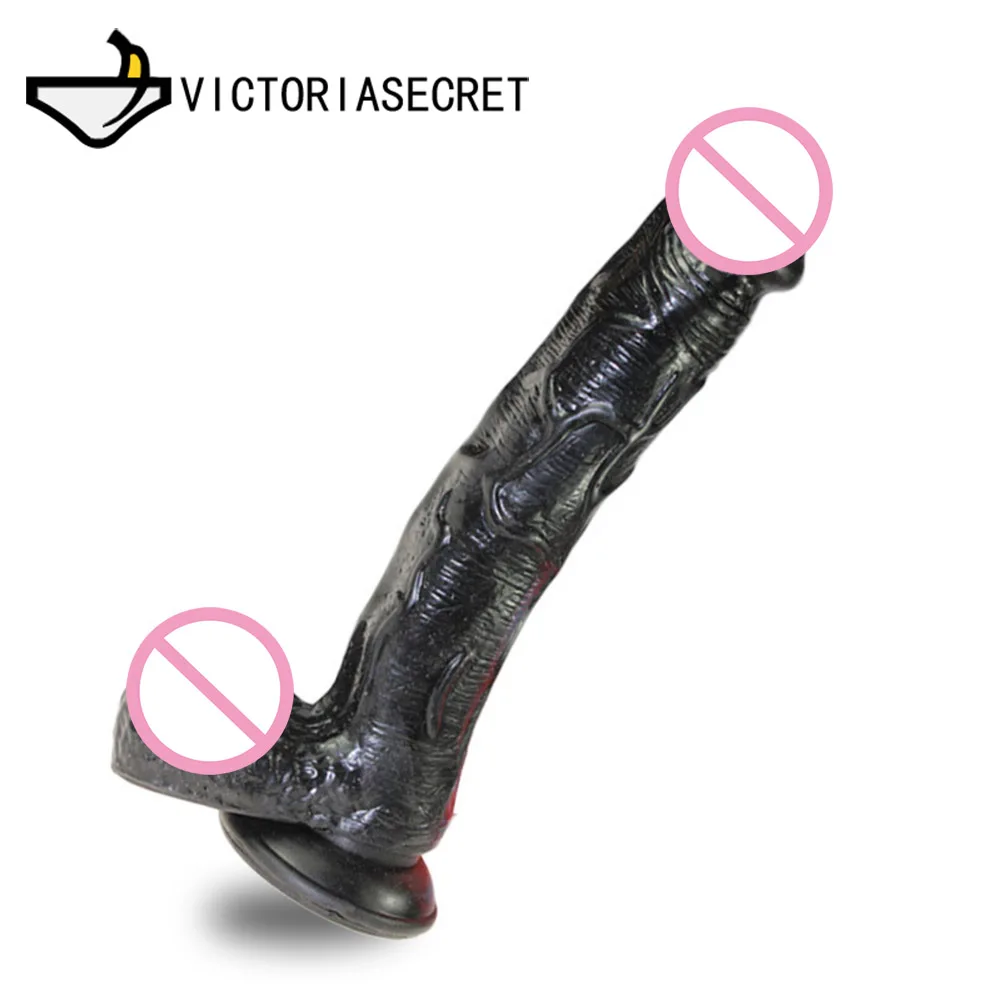 Big Black Dildo Realistic Big Penis Vagina Masturbation Adults Toys Cock Anal Butt Toys For Woman Sexs Toy Shop Erotic goods