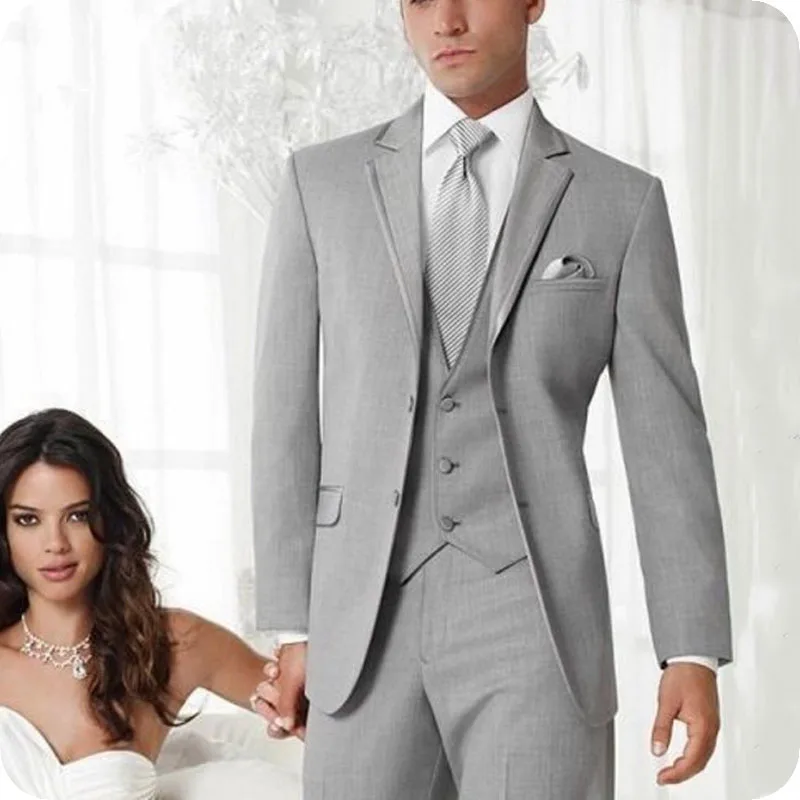 Groom Wedding Tuxedos Suits (18)
