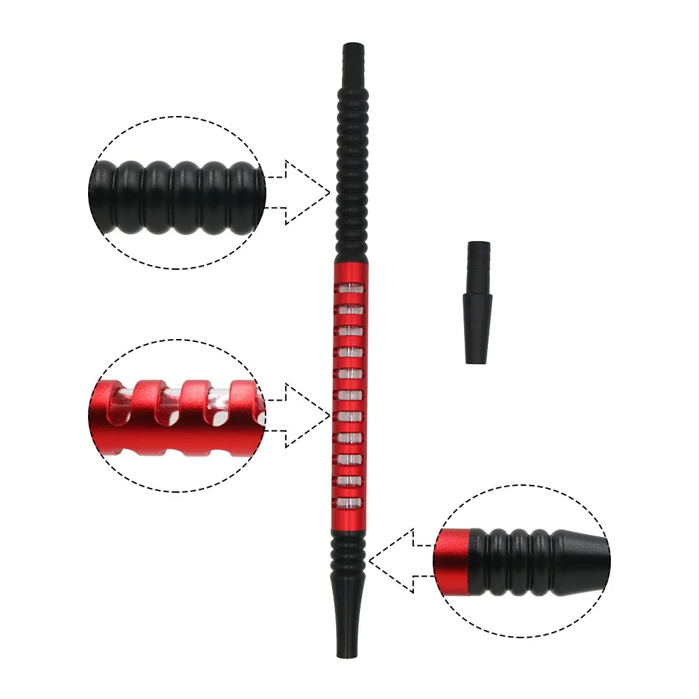 1 комплект 35 см высокого качества стебель сплава кальян шланг ручка трубка для кальяна аксессуары для кальяна наргуил