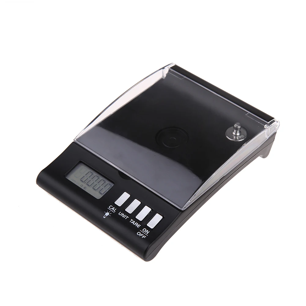 

Precision 1mg Digital Scale 0.001g X 30g Reloading Powder Grain Lab Jewelry Gem LCD Display With Blue Backlight Weighing Scales