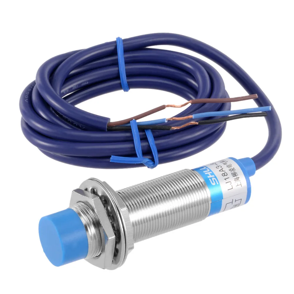 

Uxcell PNP/NPN NO NC 8mm Inductive Proximity Sensor Switch Detector DC 6-36V or 12-24V 200mA 3-wire for Machine Paper Making