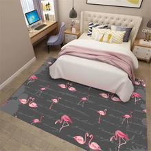 Коврик для гостиной с рисунком фламинго, прикроватный ковер, коврик для ванной, коврик для йоги, фланелевый коврик для кухни, домашний декор, Розовая пантера, ковер