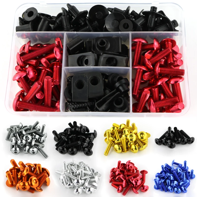 

M6 M5 Screw Spring Nuts For Yamaha MT-07 MT07 FZ07 Tracer MT09 MT-09 FZ-09 2014-2019 Motorcycle Fairing Bolts Kit Faring Clips